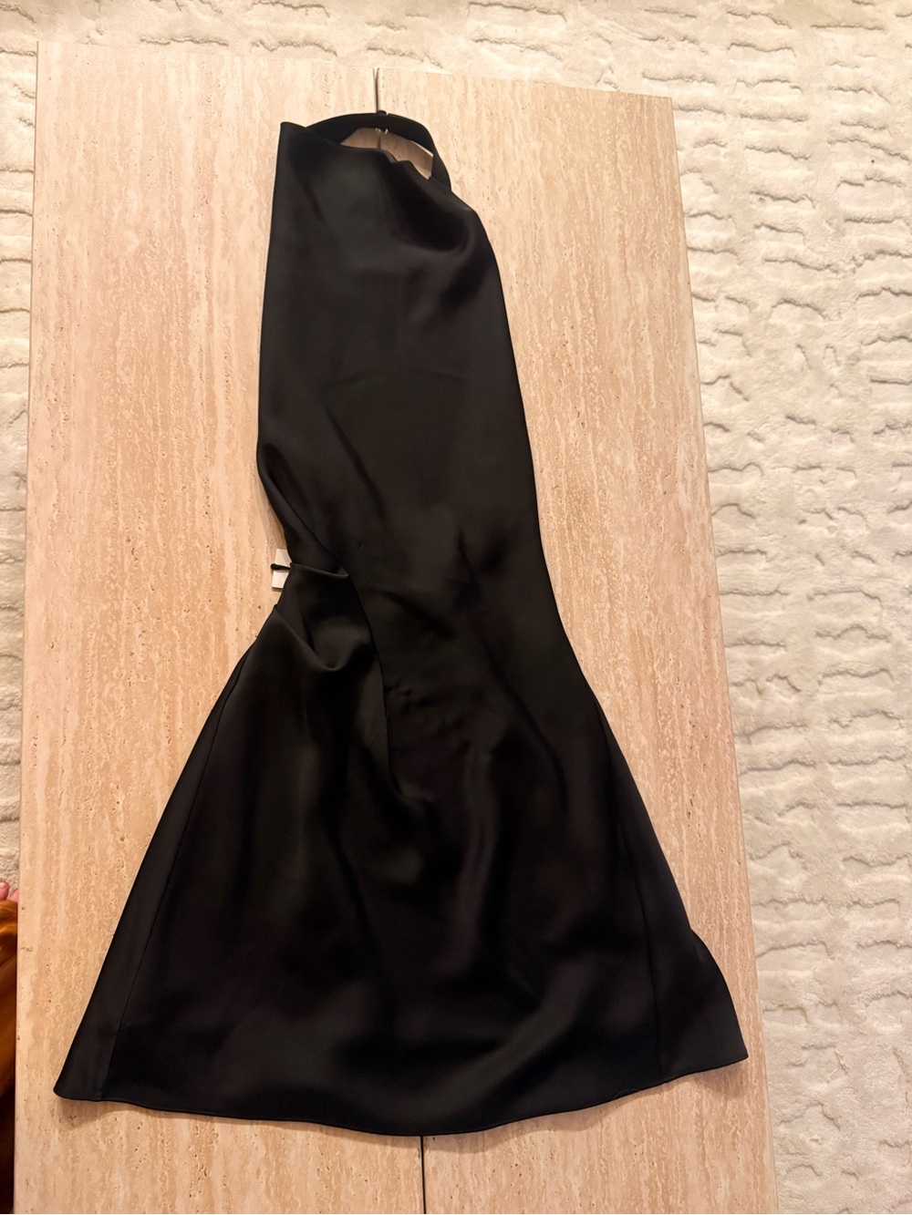 Aritzia Black Halter Mini Dress - Picture 5 of 6
